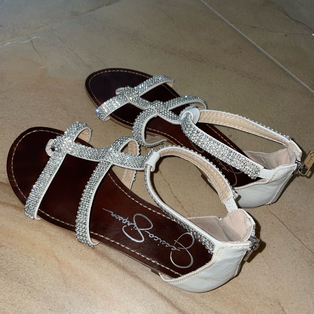 Beautiful sparkly sandals from Jessica Simpson!✨